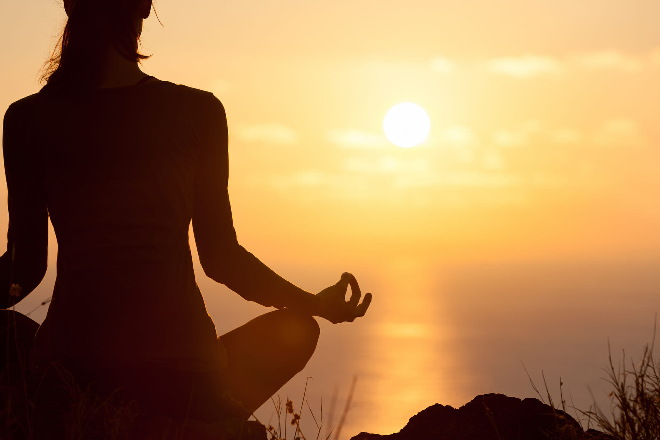 Meditation and relaxed breathing to manage stress Manage stress by meditating, breathing exercises