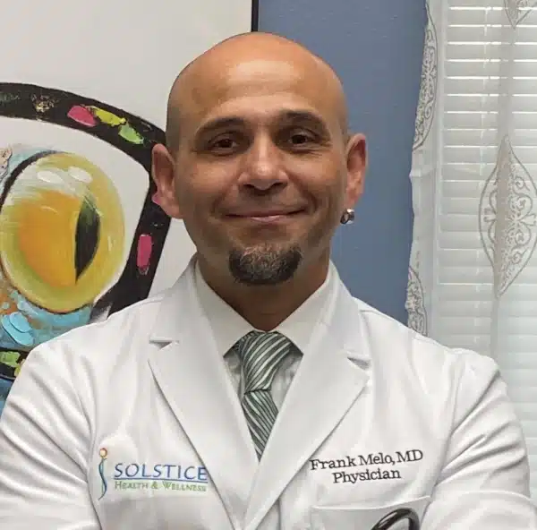Frank Melo, MD - Board Certified Addiction Medicine & Family Medicine - Solstice Health & Wellness Sarasota, FL Frank Melo, MD - Board Certified Addiction Medicine & Family Medicine - Solstice Health & Wellness Sarasota, FL