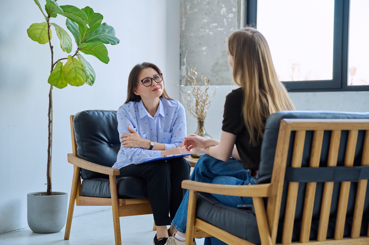 Mental health services provided in an outpatient addiction treatment and recovery practice