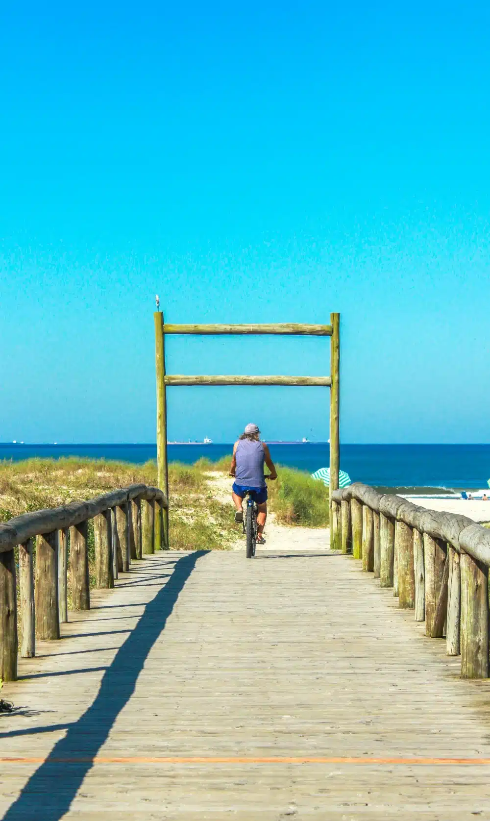 Person cycling toward the ocean supporting depression management Solstice Health & Wellness Sarasota FL Person cycling toward the ocean supporting depression management Solstice Health & Wellness Sarasota FL